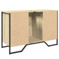 Bathroom Sink Cabinet Sonoma oak Engineered wood, metal Medium