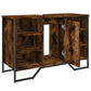 Bathroom Sink Cabinet Smoked Oak Engineered wood, Metal Medium
