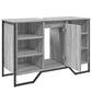 Bathroom Sink Cabinet Grey Sonoma Engineered Wood Medium