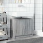 Sink Cabinet Grey Sonoma Engineered wood Medium Sink Cabinet