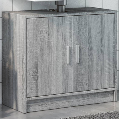 Sink Cabinet Grey Sonoma Engineered wood Medium Sink Cabinet