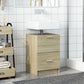 Sink Cabinet Sonoma oak Engineered Wood Medium Bathroom Cabinet