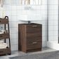 Sink Cabinet Brown Oak Engineered Wood 15.7 in x 14.6 in x 23.2 in