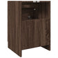 Sink Cabinet Brown Oak Engineered Wood 15.7 in x 14.6 in x 23.2 in