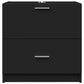 Sink Cabinet Black Engineered wood Medium Storage Sink Cabinet