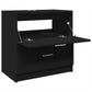Sink Cabinet Black Engineered wood Medium Storage Sink Cabinet