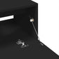 Sink Cabinet Black Engineered wood Medium Storage Sink Cabinet