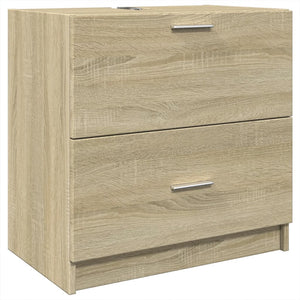 Sink Cabinet Sonoma Oak Engineered wood Standard Sink Cabinet