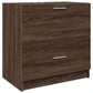 Sink Cabinet Brown Oak Engineered Wood Medium Sink Cabinet