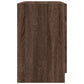 Sink Cabinet Brown Oak Engineered Wood Medium Sink Cabinet