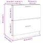 Sink Cabinet Brown Oak Engineered Wood Medium Sink Cabinet