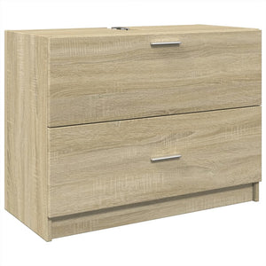 Sink Cabinet Sonoma Oak Engineered Wood Medium Sink Cabinet