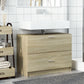 Sink Cabinet Sonoma Oak Engineered Wood Medium Sink Cabinet