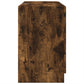 Sink Cabinet Smoked Oak Engineered Wood Sink Cabinet Rectangular