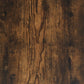 Sink Cabinet Smoked Oak Engineered Wood Sink Cabinet Rectangular
