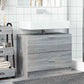 Sink Cabinet Grey Sonoma Engineered Wood 30.7x14.6x23.2 in