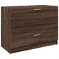 Sink Cabinet Brown oak Engineered wood Standard Storage