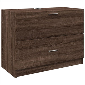Sink Cabinet Brown oak Engineered wood Standard Storage