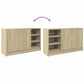 Sink Cabinet Sonoma oak Engineered wood Medium Sink Cabinet