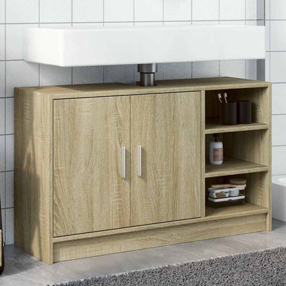 Sink Cabinet Sonoma oak Engineered wood Medium Sink Cabinet