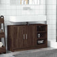 Sink Cabinet Brown oak Engineered Wood Medium Sink Cabinet