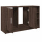 Sink Cabinet Brown oak Engineered Wood Medium Sink Cabinet