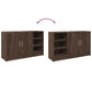 Sink Cabinet Brown oak Engineered Wood Medium Sink Cabinet