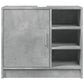 Sink Cabinet Concrete Grey Engineered Wood Medium