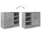 Sink Cabinet Concrete Grey Engineered Wood Medium