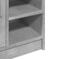 Sink Cabinet Concrete Grey Engineered Wood Medium
