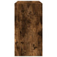 Sink Cabinet Smoked Oak Engineered Wood Medium Sink Cabinet