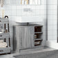 Sink Cabinet Gray Sonoma Engineered wood Standard Sink Cabinet