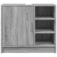 Sink Cabinet Gray Sonoma Engineered wood Standard Sink Cabinet