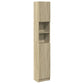 Bathroom Cabinet Sonoma oak Engineered wood Medium