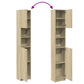 Bathroom Cabinet Sonoma oak Engineered wood Medium