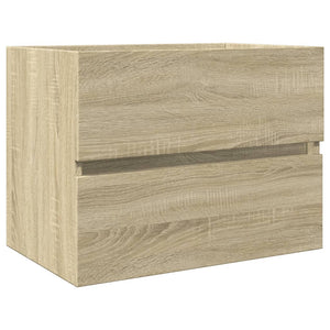 Sink Cabinet Sonoma oak Engineered wood Compact Sink Cabinet