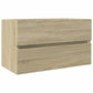 Sink Cabinet Sonoma Oak Engineered Wood Medium Sink Cabinet