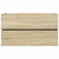 Sink Cabinet Sonoma Oak Engineered Wood Medium Sink Cabinet