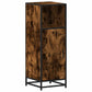 Bathroom Cabinet Smoked oak Engineered wood, metal Narrow