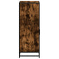 Bathroom Cabinet Smoked oak Engineered wood, metal Narrow