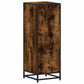 Bathroom Cabinet Smoked oak Engineered wood, metal Narrow