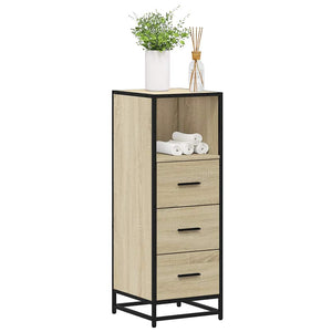 Bathroom Cabinet Sonoma Oak Engineered wood, metal Slim