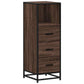 Bathroom Cabinet Brown Oak Engineered Wood Bathroom Cabinet