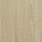 Bathroom Sink Cabinet Sonoma oak Engineered wood, metal Large