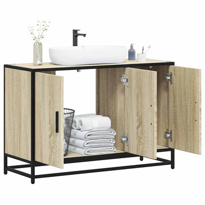 Bathroom Sink Cabinet Sonoma oak Engineered wood, metal Large