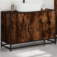 Bathroom Sink Cabinet Smoked oak Engineered wood, metal 35.4 in