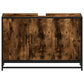 Bathroom Sink Cabinet Smoked oak Engineered wood, metal 35.4 in