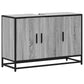 Bathroom Sink Cabinet Grey sonoma Engineered wood, metal Medium