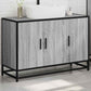 Bathroom Sink Cabinet Grey sonoma Engineered wood, metal Medium