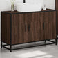 Bathroom Sink Cabinet Brown oak Engineered wood, metal